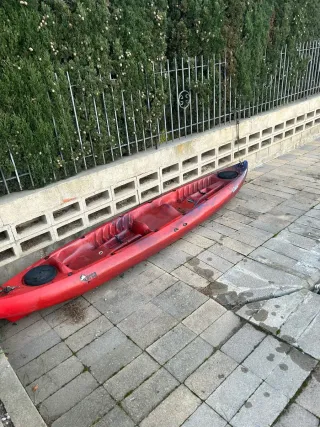 Kayak 3 plazas Rainbow + 2 remos