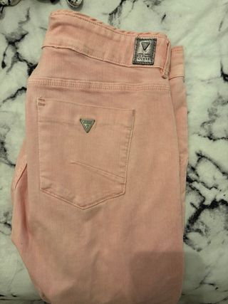 Pantalón Guess Rosa Palo