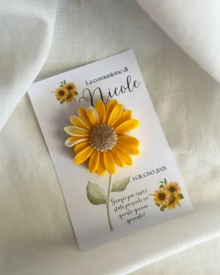 Cartoncino Comunione/ battesimo/ compleanno