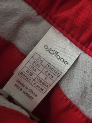 Conjunto esquí infantil Talla 6