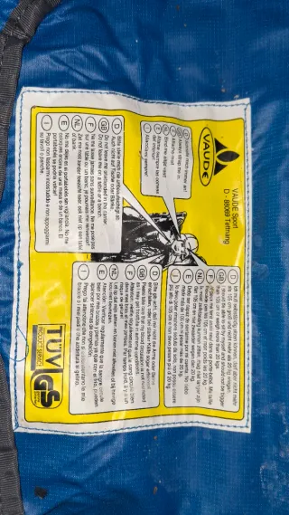 Mochila Portabebés Montaña VAUDE Estructura