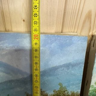 Pareja de lienzos óleo años 80