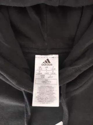 Sudadera Adidas Negra Original