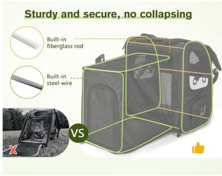 Mochila Transportín Gato Perro Pecute