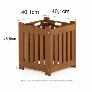 Macetero Madera Furinno (NUEVO) - 40x45cm