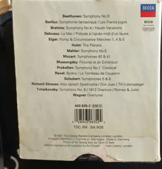 12 CDs Solti Colección Música Clásica