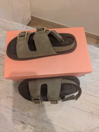 Sandalias verdes talla 36