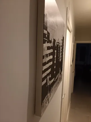 3 Quadri Moderni 50x50 N/B