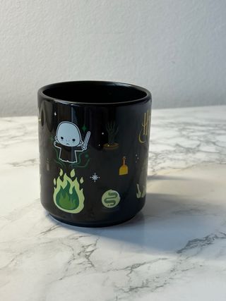 Tazza Harry Potter Nera con Simboli Magici