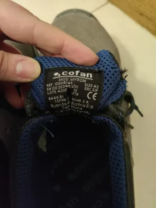 Botas de segurança Bofán biqueira de aço