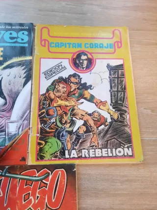 Lote 5 Cómics: Hernán Cortés, El Jueves, Capitán C