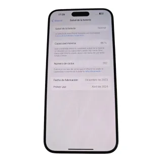 iPhone 15 Pro Max 256GB Negro