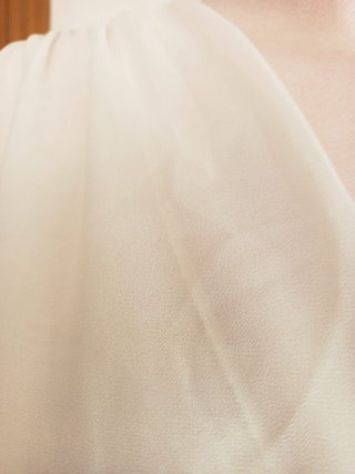 Vestido elegante blanco y negro Déjà Vu