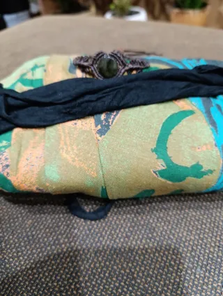 Vestido y pulsera artesanal