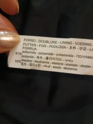 Top Zara incrociato nero taglia S