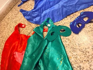 Disfraz PJ Masks Antifaces y Capas
