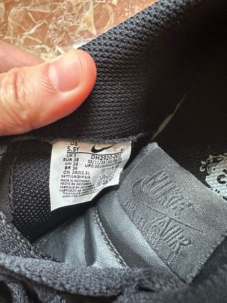 Zapatillas Nike Air Force Talla 38