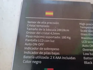 Báscula Digital Nueva