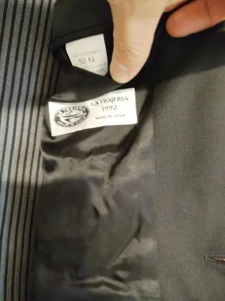 Chaqué Traje Boda Negro Marca La Trajería