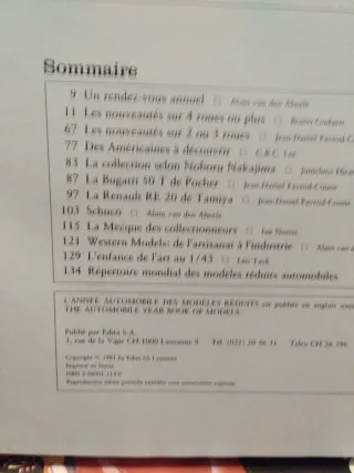 Libro L'année automobile 1982