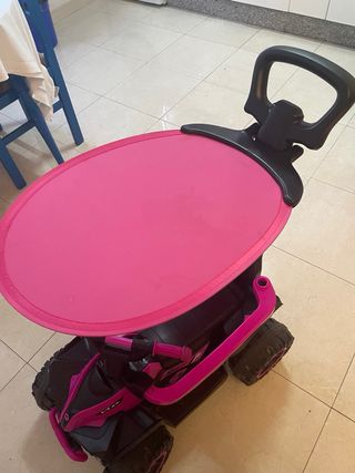 Cochecito infantil 4 ruedas rosa