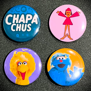 Barrio Sésamo - Colección de chapas