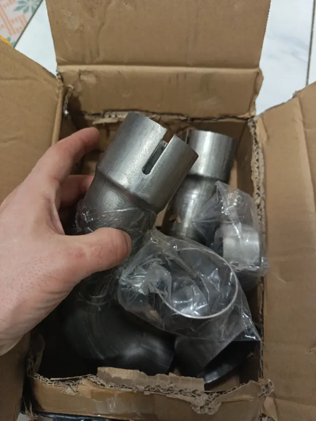 Tubos difusor Mercedes A W176 Inox