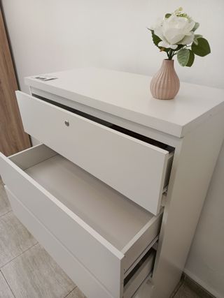 Cajonera 4 cajones blanca