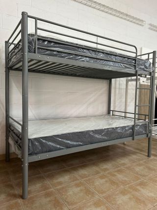 Cama litera 90x190 metálica NUEVA