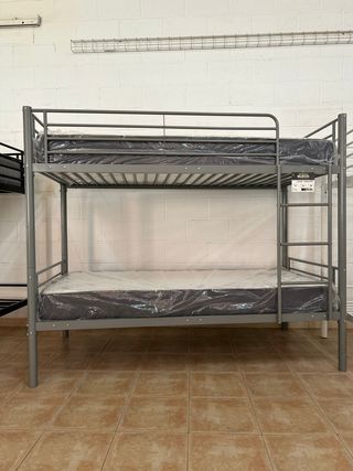 Cama litera 90x190 metálica NUEVA