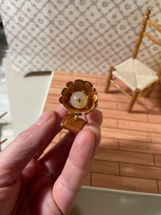 Lampada casa bambole Petali