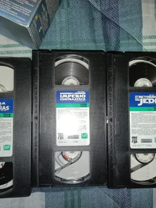 Trilogía La Guerra de las Galaxias VHS
