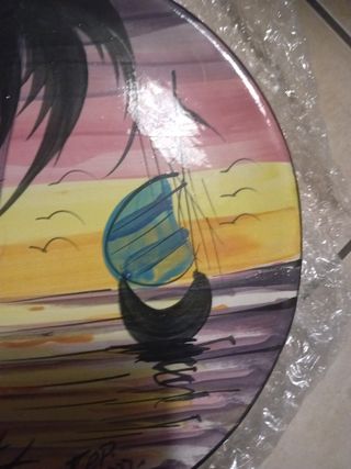 Piatto decorativo da parete