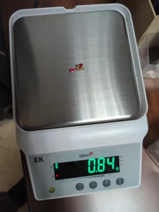 Pendientes Oro 18k Flor Coral Niña