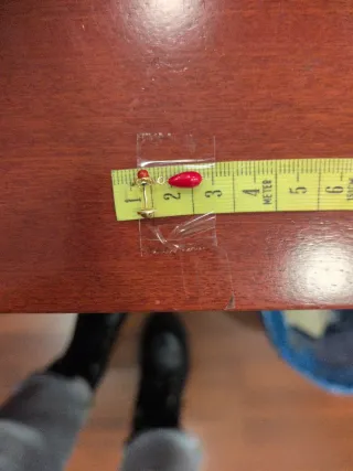 Pendientes Oro 18k Flor Coral Niña