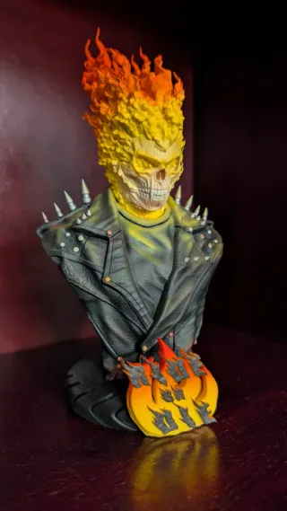 Busto Ghost Rider Resina