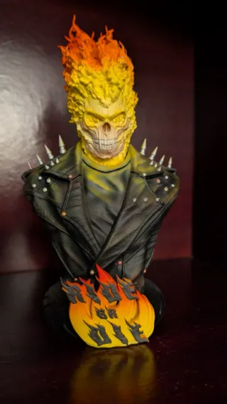 Busto Ghost Rider Resina