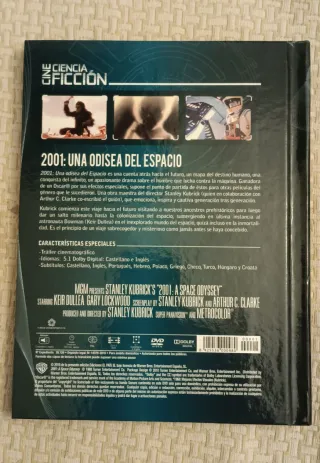 2 Libros-DVDs: 2001 Odisea Espacio y Noche Opera.