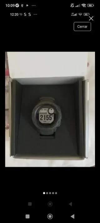 Garmin Instinct Reloj GPS Negro