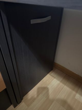 Cama nido con pupitre y almacenaje