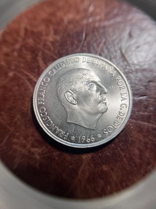 Moneda Franco Caudillo de España 1966