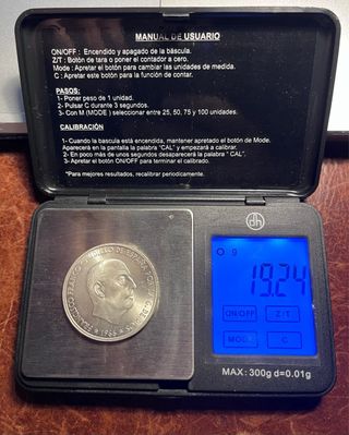 Moneda Franco Caudillo de España 1966