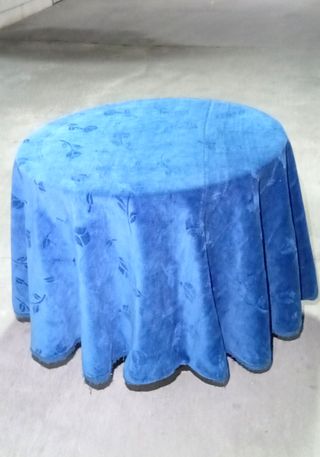 Mesa camilla 90cm con enaguas