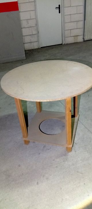 Mesa camilla 90cm con enaguas