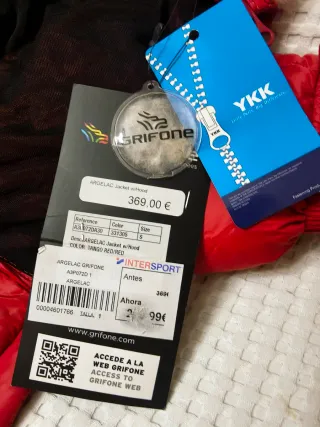 Chaqueta Grifone Argelac Roja