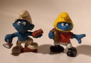 Coppia Puffi Giocattolo