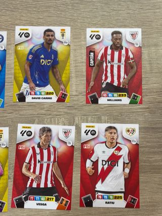 Cartas Adrenalyn 25-26