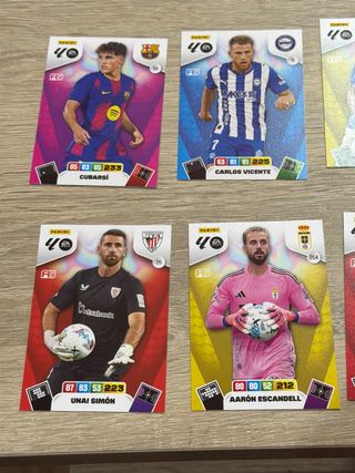 Cartas Adrenalyn 25-26