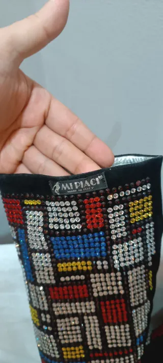 Stivali MI PIACI tacco alto fantasia