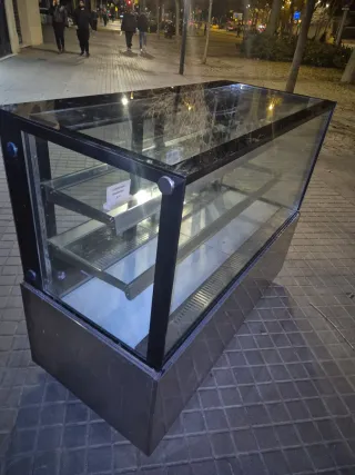 Expositor refrigerado cristal